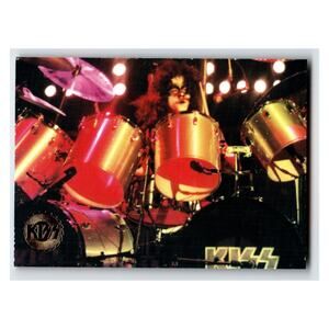 KISS Peter Criss 1997 Kisstory Cornerstone 59 Music Card